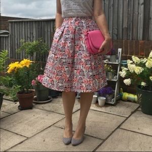 Boden Lola pleated skirt 9570
